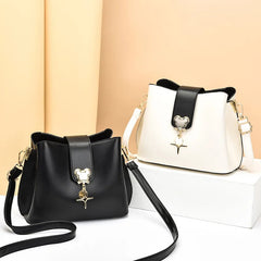 Retro Printing Small Messenger Bag Women Casual Ladies Shoulder Bag
