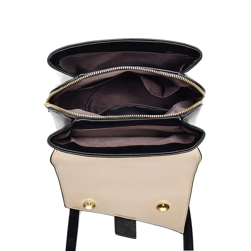 Small Bag Women's Shoulder Messenger Contrast Handbag