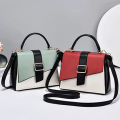 Small Bag Women's Shoulder Messenger Contrast Handbag