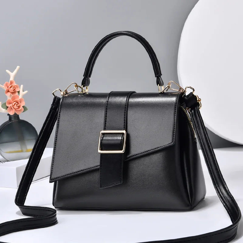 Small Bag Women's Shoulder Messenger Contrast Handbag