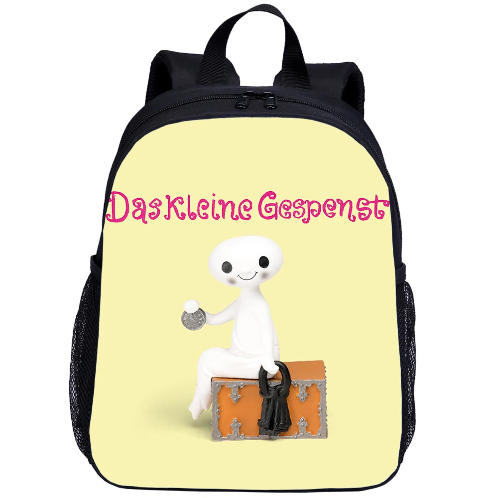 Little Ghost Print Toddler Backpack for Kids