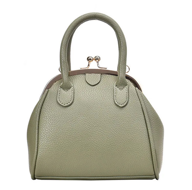 Quilted Messenger Bag Cross-Shoulder Shell Bag