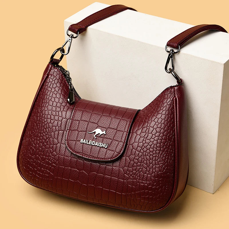 Leather Crossbody Bag Women's Shoulder Bag