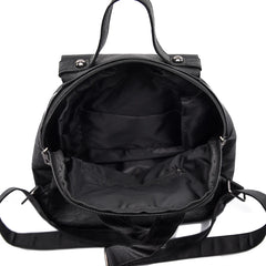 PU Women Backpack High Soft Leather School Bags For Girls