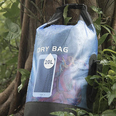 Transparent PVC Waterproof Bag Drifting Beach Outdoor Storage