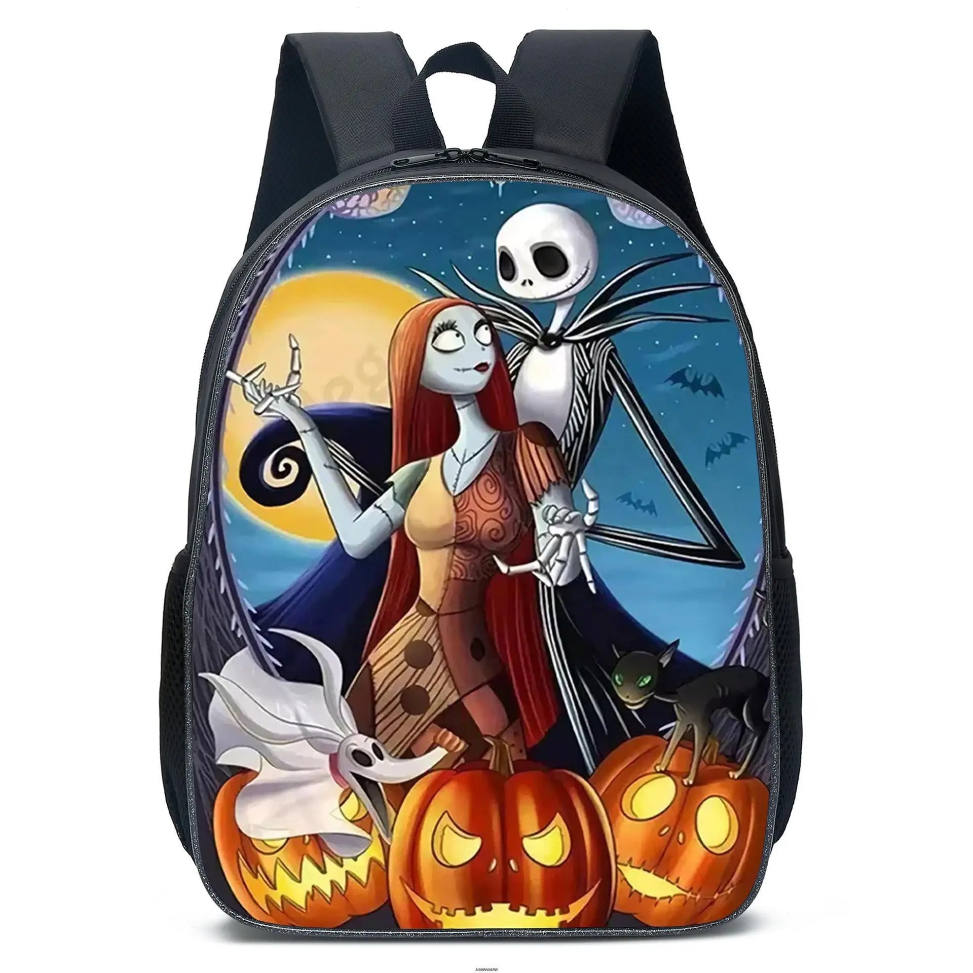 Nightmare Before Christmas Backpack 16in School Bag Boys Girls Software Primary