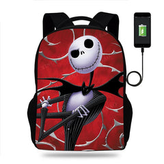Nightmare Before Christmas 3D School Backpack Boys Girls Teenagers