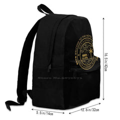 Vintage California Hotel Tower Backpack