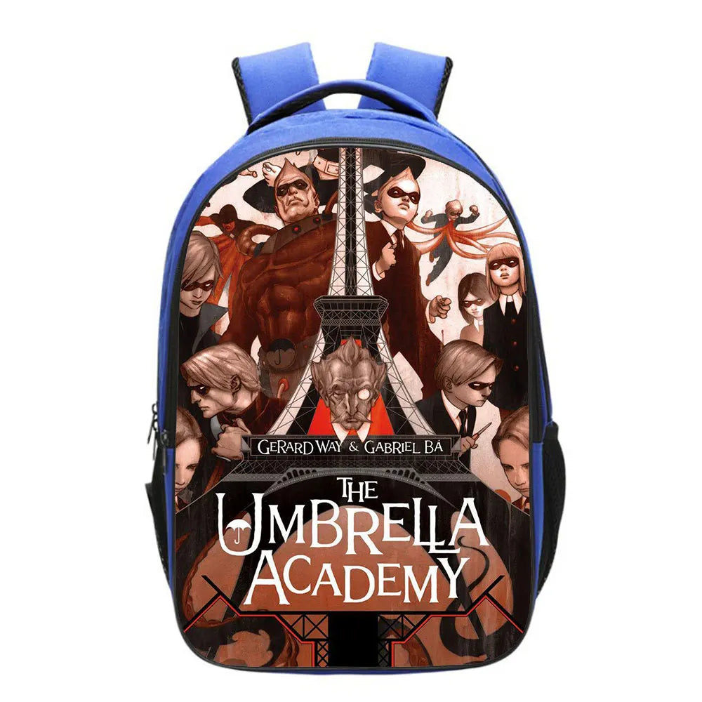 Umbrella Academy Backpack Boys Girls School Bags Men Women Bookbag