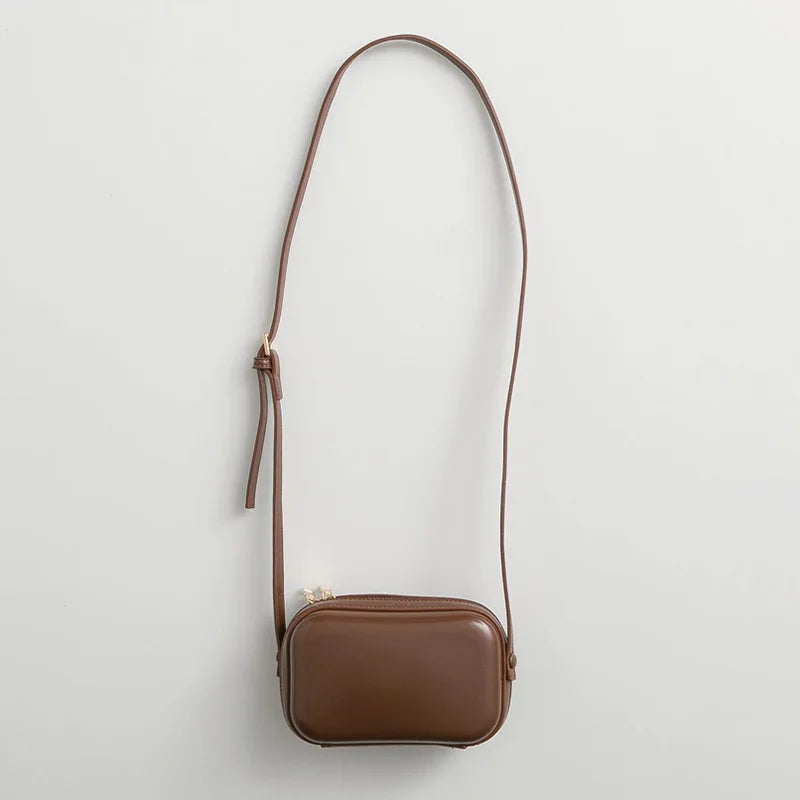 Retro Crossbody Shoulder Bag Mini Square Handbag