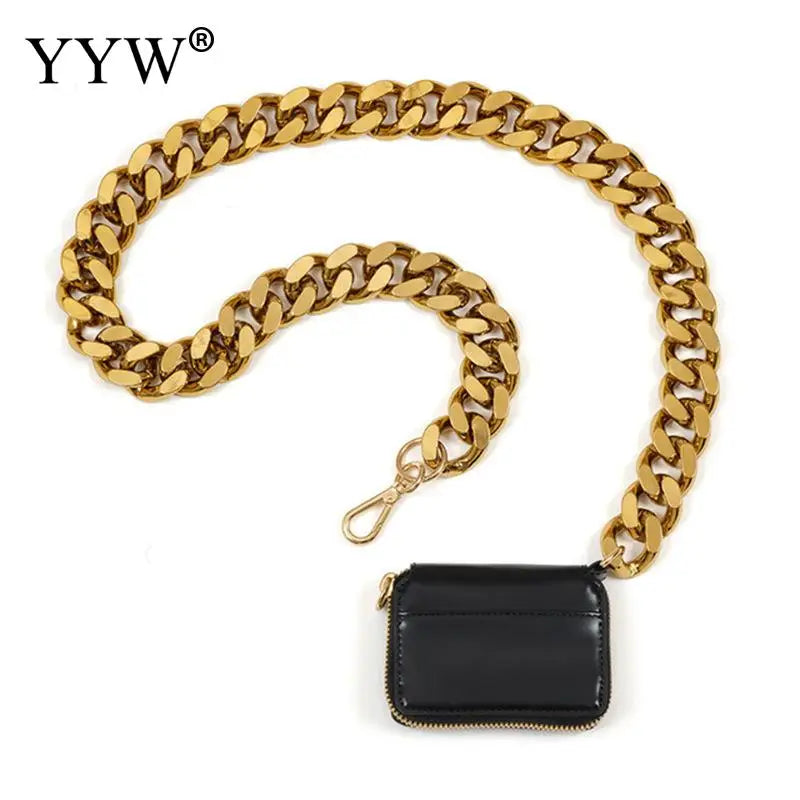 Thick Chain One-Shoulder Messenger Bag Change Chest Bag