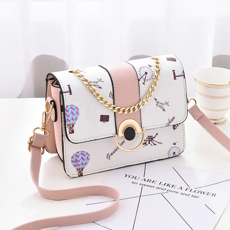 Niche Ladies Messenger Bag Printed Shoulder Hot All-match Women's