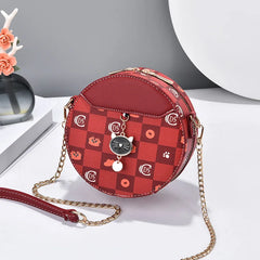 Small Round Bag Women's Chain Messenger Bag