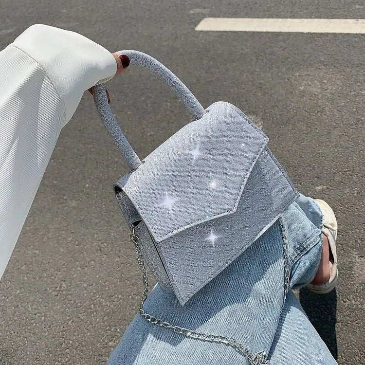 Small Bag Messenger Bag Female Wild Chain One Shoulder Small Square Bag