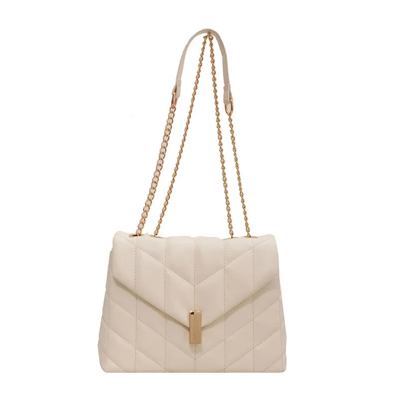 Winter PU Leather Crossbody Bag Shoulder Messenger HandBag