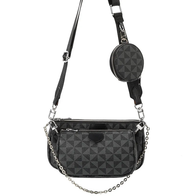 Three-in-one Mahjong Bag Spring Version Handbag Single Shoulder Messenger