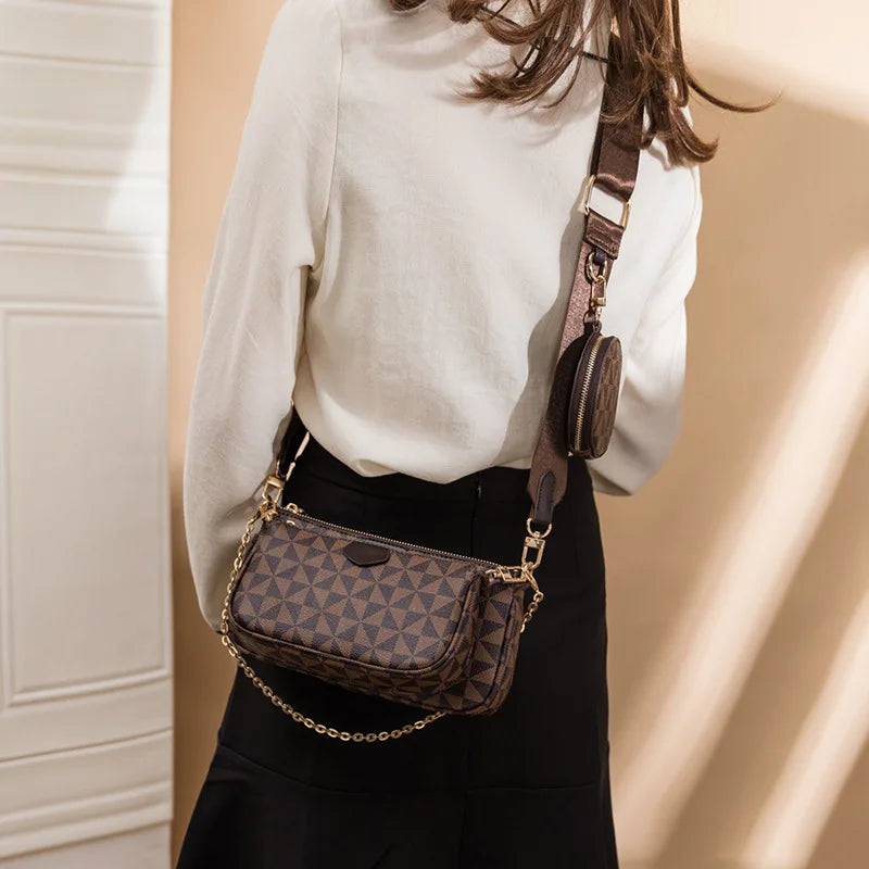 Three-in-one Mahjong Bag Spring Version Handbag Single Shoulder Messenger