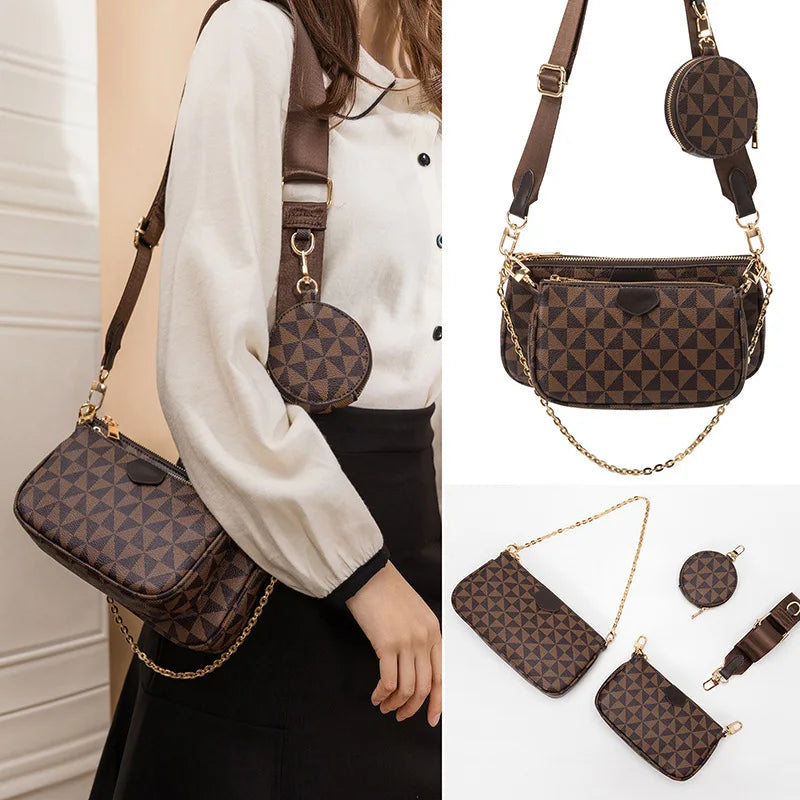 Three-in-one Mahjong Bag Spring Version Handbag Single Shoulder Messenger