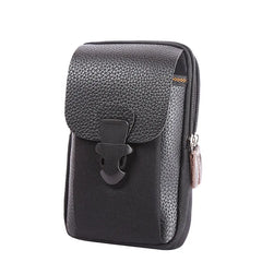 Men's 3-Layer Vertical Waist Bag