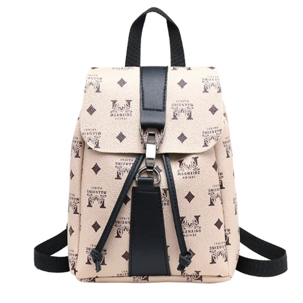 Tide Women Backpack Japan Retro All-match College Student Mini Backpack