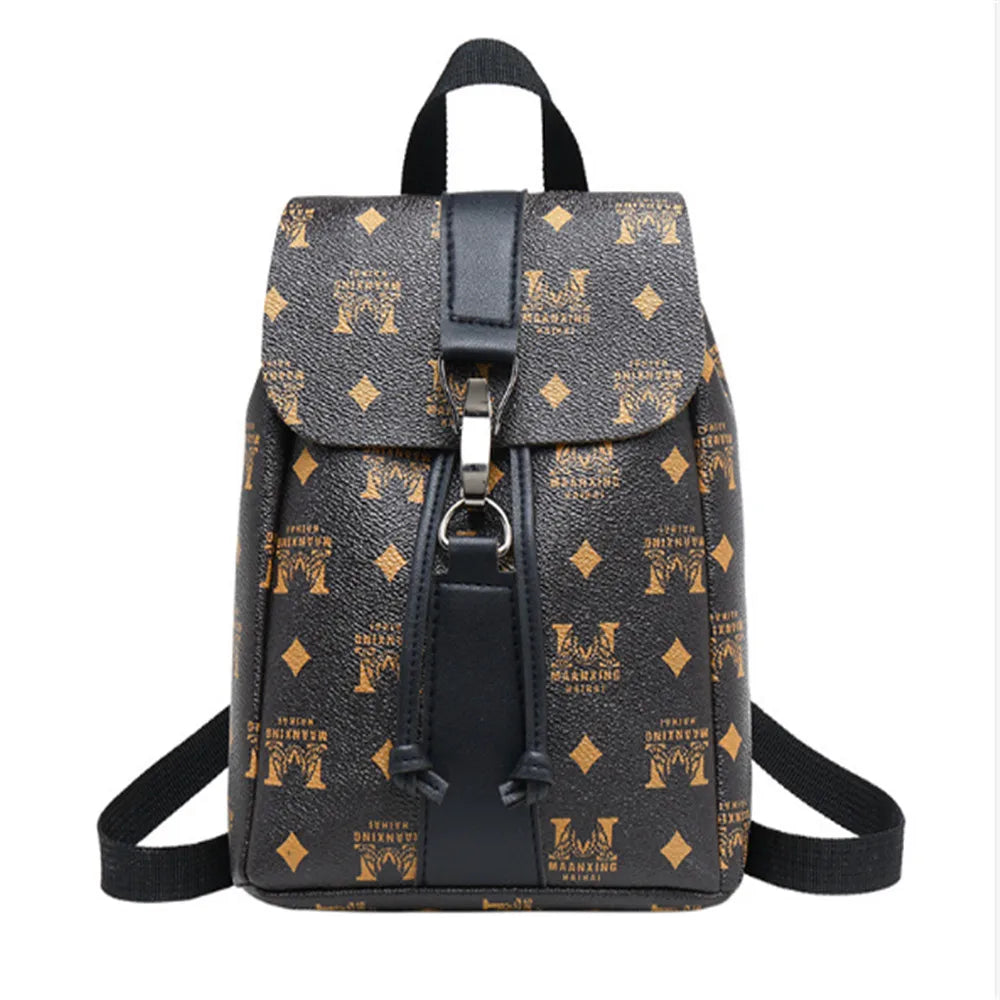 Tide Women Backpack Japan Retro All-match College Student Mini Backpack