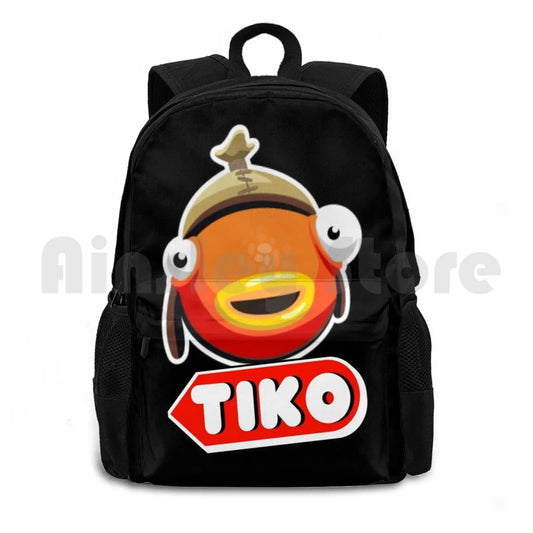 Tiko-Fish Hiking Backpack Waterproof Camping Travel