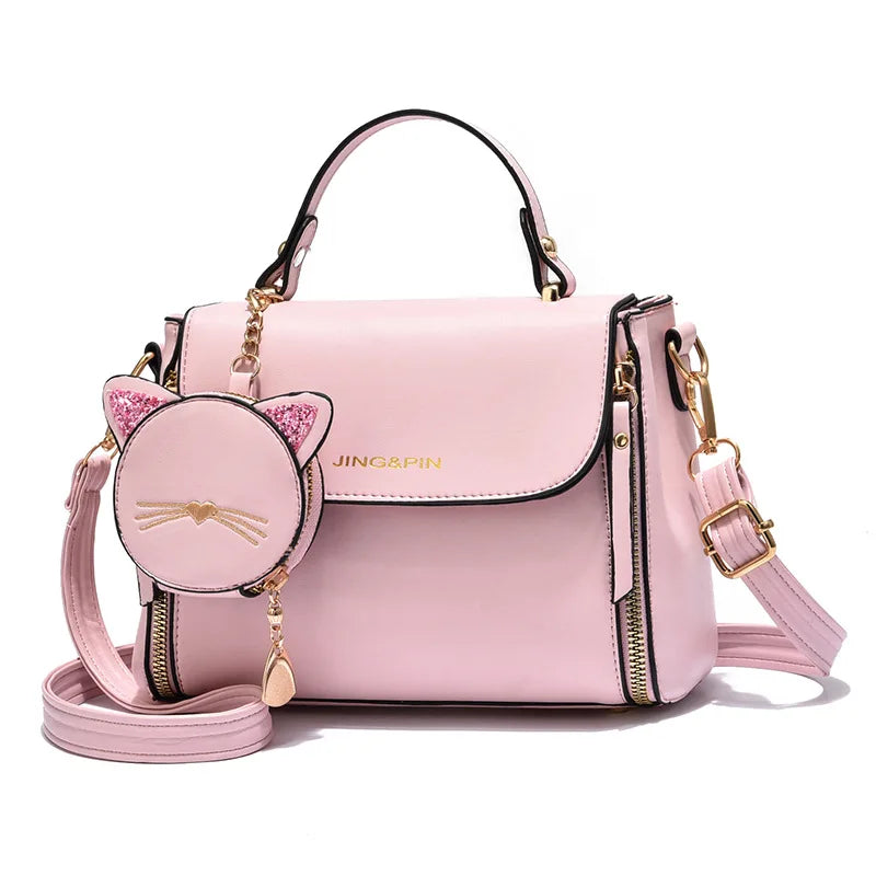 Tilorraine Women's Crossbody Bag PU Handbag Messenger Shoulder Bag