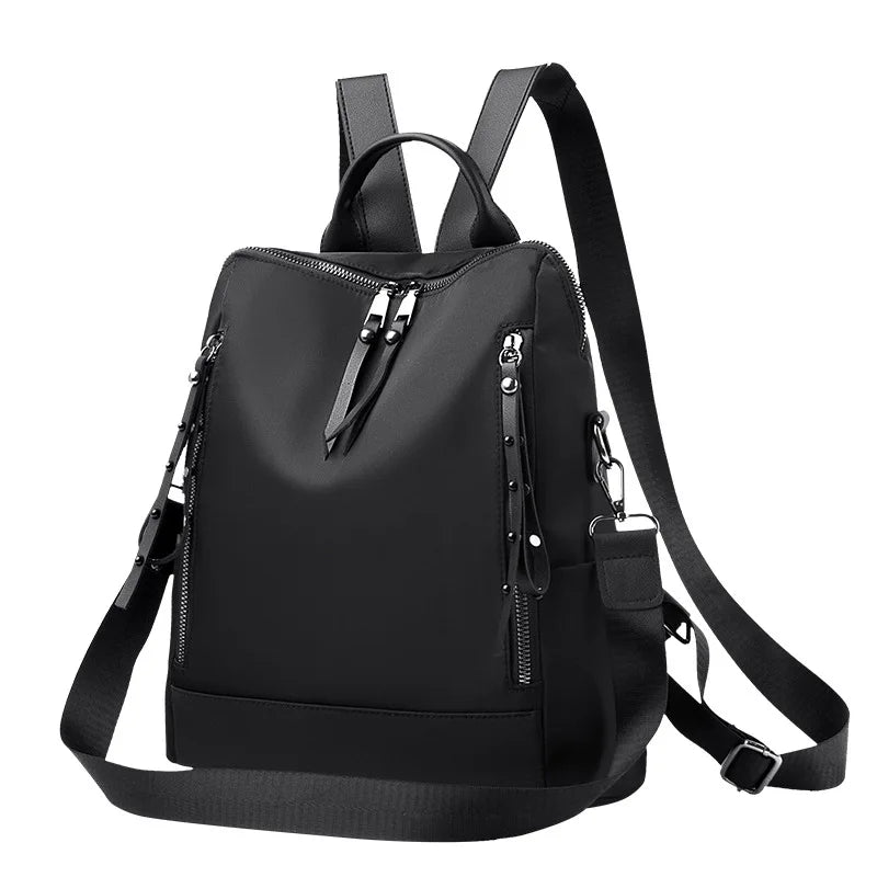 Tilorraine Women's Double Shoulder Bag Waterproof Travel Backpack