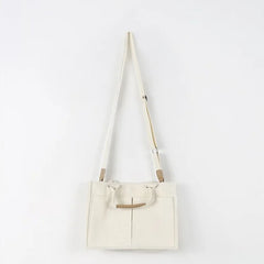 Tilorraine Canvas Bag Women's Handbag Pocket Single Shoulder Bag