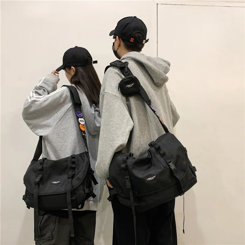 Japanese Street Locomotive Messenger Bag Unisex