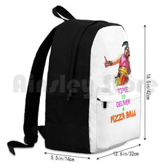 Pizza Ball Outdoor Hiking Backpack Waterproof Camping Travel
