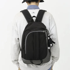 Books Backpack Students Bag Female Colors Pattern Panelled Backpack 19 inch