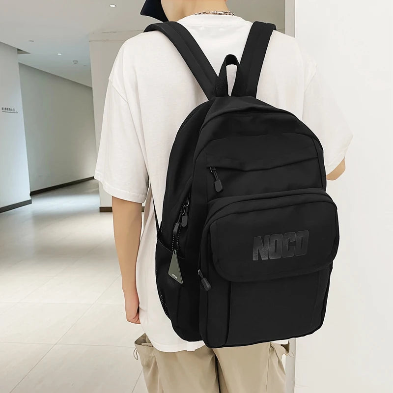 Nylon Waterproof Women Backpack Schoolbag For Girls