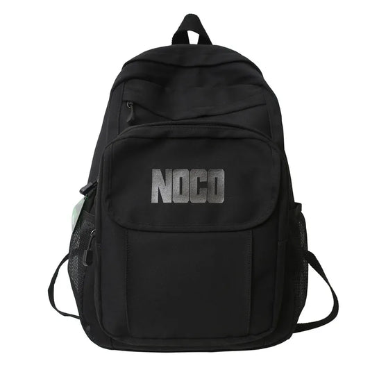 Nylon Waterproof Women Backpack Schoolbag For Girls