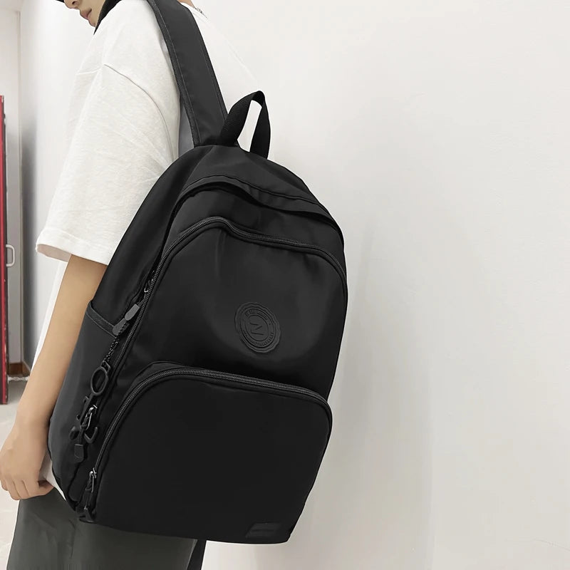 Girls Waterproof Nylon Backpack Large Capacity Bookbags