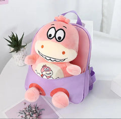 Dinosaur Doll Toddler Backpack Mini School Bag