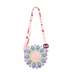 Toddler Girl Fidget Shoulder Bag Crossbody Purse Wallet Sensory Toy