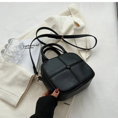 Tofu Plaid Women's Shoulder Bag Handbag