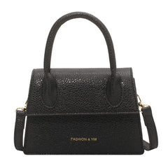 Small Single Handle Clutch Bag Solid Crossbody Messenger Bag