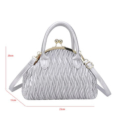 Shoulder Bag Women Crossbody Shell Clutch Purse Green Handbag