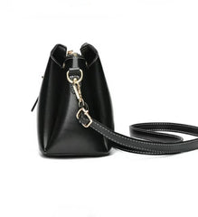 Beige Women's Bucket Bag One Shoulder High Wallet Handbag