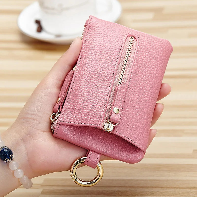 Cwohide Car Keys Wallets Leather Key Holder Organizer Housekeeper Keychain Purse