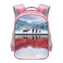 Elsa Girl Schoolbag Cartoon Princess Children School Bags For Girls