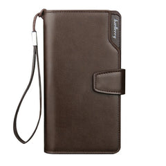 PU Leather Long Wallet Multifunction Purse Clutch Zipper Around Wallets