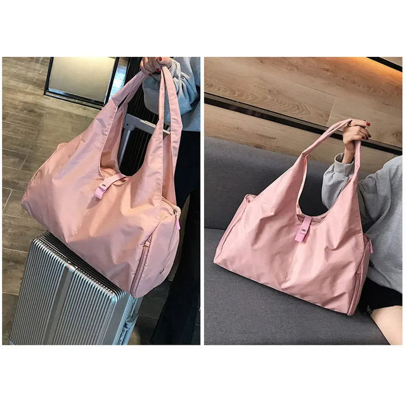 Top-handle Bag Handbags Women Nylon Shoulder Beach Bag Casual Tote