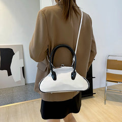 Patent Leather Shell Bag Shoulder Bag Soft Crossbody Bags for Women