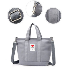 Women Corduroy Shoulder Bag Small Cotton Canvas Handbag