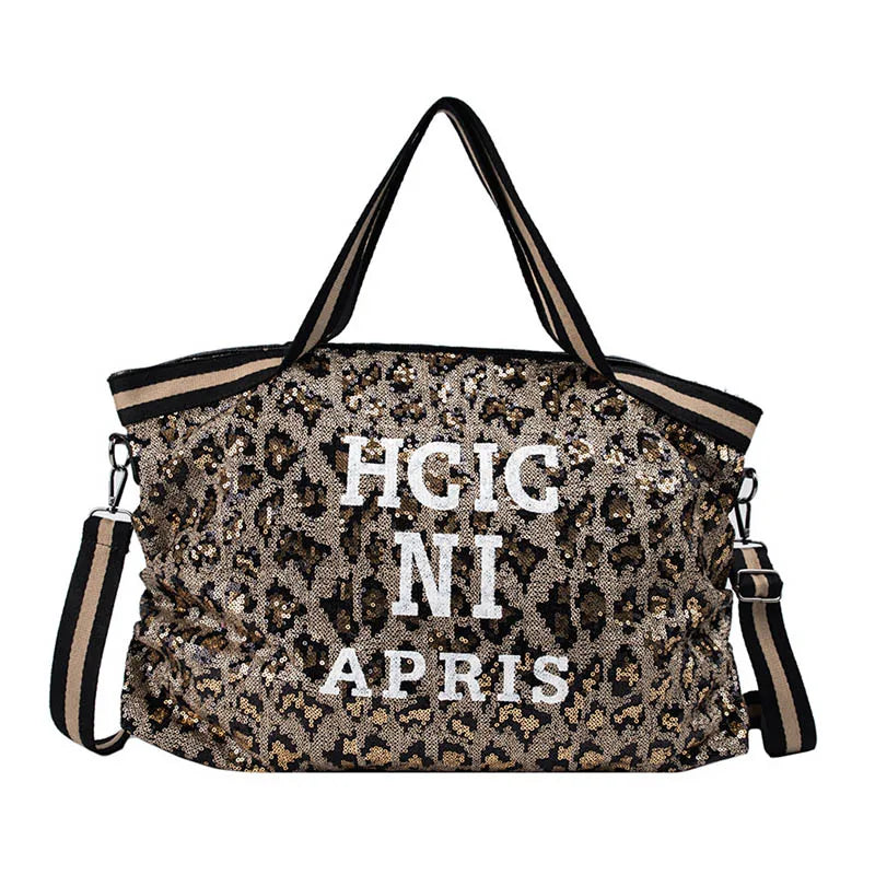 Leopard Shoulder Bag Casual Totes Women Messenger Handbags