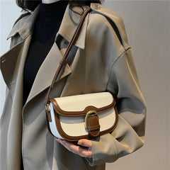 Semicircle Saddle Small Shoulder Bags For Women Crossbody Bag