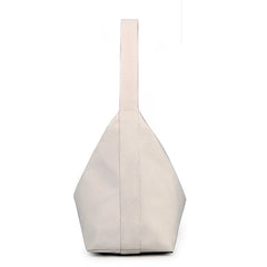 Canvas Tote Bag Lightweight Shoulder Bags Solid Color Handbag